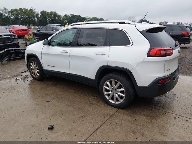 2015 Jeep Cherokee Limited მანქანა იყიდება აუქციონზე, vin: 1C4PJMDS4FW719921, აუქციონის ნომერი: 45878328