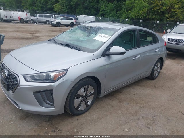 45878350 :رقم المزاد ، KMHC65LC9NU276610 vin ، 2022 Hyundai Ioniq Hybrid Blue مزاد بيع