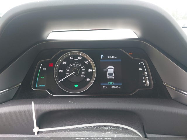 45878350 :رقم المزاد ، KMHC65LC9NU276610 vin ، 2022 Hyundai Ioniq Hybrid Blue مزاد بيع