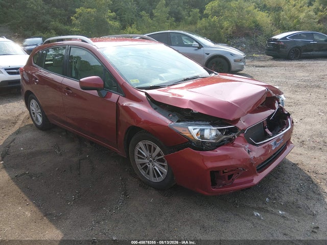 45878355 :رقم المزاد ، 4S3GTAB63H3714356 vin ، 2017 Subaru Impreza 2.0i Premium مزاد بيع