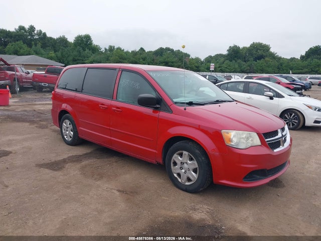Продажа на аукционе авто 2012 Dodge Grand Caravan Se/avp, vin: 2C4RDGBG0CR350480, номер лота: 45878386