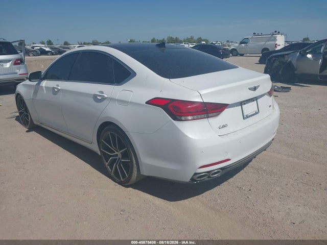 Auction sale of the 2019 Genesis G80 5.0 Ultimate, vin: KMHGN4JF3KU286895, lot number: 45878408