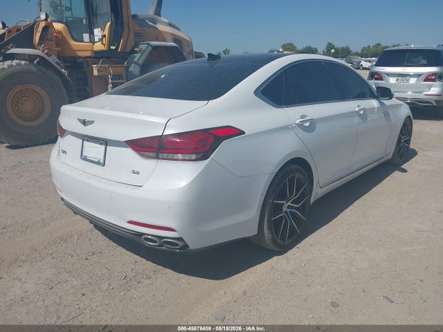 Auction sale of the 2019 Genesis G80 5.0 Ultimate, vin: KMHGN4JF3KU286895, lot number: 45878408