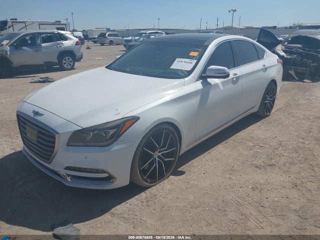 Auction sale of the 2019 Genesis G80 5.0 Ultimate, vin: KMHGN4JF3KU286895, lot number: 45878408