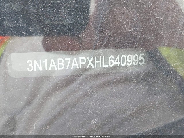 3N1AB7APXHL640995 Nissan Sentra S/sl/sr/sv