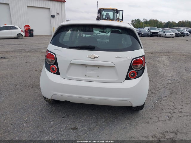 2013 Chevrolet Sonic Lt Auto მანქანა იყიდება აუქციონზე, vin: 1G1JC6SG6D4132325, აუქციონის ნომერი: 45878457