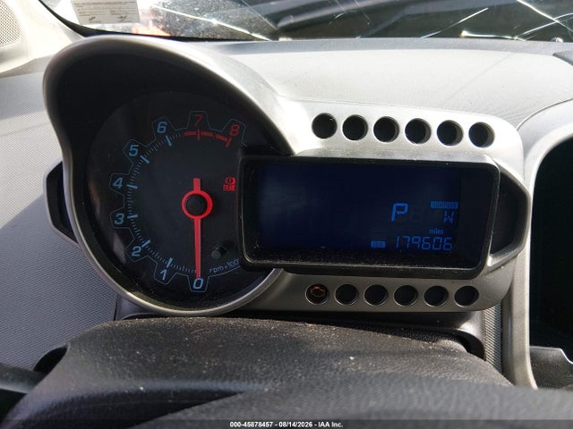 2013 Chevrolet Sonic Lt Auto მანქანა იყიდება აუქციონზე, vin: 1G1JC6SG6D4132325, აუქციონის ნომერი: 45878457