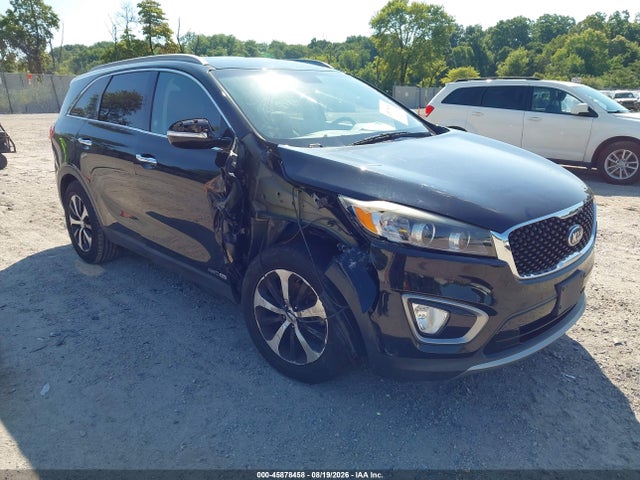 45878458 :رقم المزاد ، 5XYPHDA57GG114316 vin ، 2016 Kia Sorento 3.3l Ex مزاد بيع