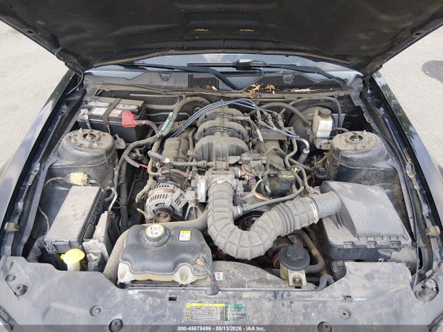 2010 Ford Mustang V6/v6 Premium მანქანა იყიდება აუქციონზე, vin: 1ZVBP8EN0A5128604, აუქციონის ნომერი: 45878496