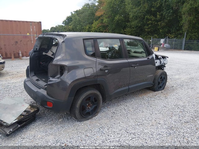 2017 Jeep Renegade Sport Fwd მანქანა იყიდება აუქციონზე, vin: ZACCJAAH1HPF73497, აუქციონის ნომერი: 45878535