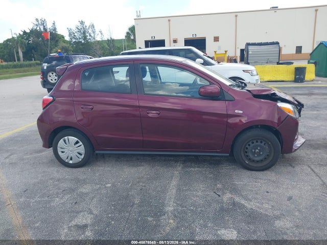 45878545 :رقم المزاد ، ML32AUHJXRH024592 vin ، 2024 Mitsubishi Mirage Es/le مزاد بيع