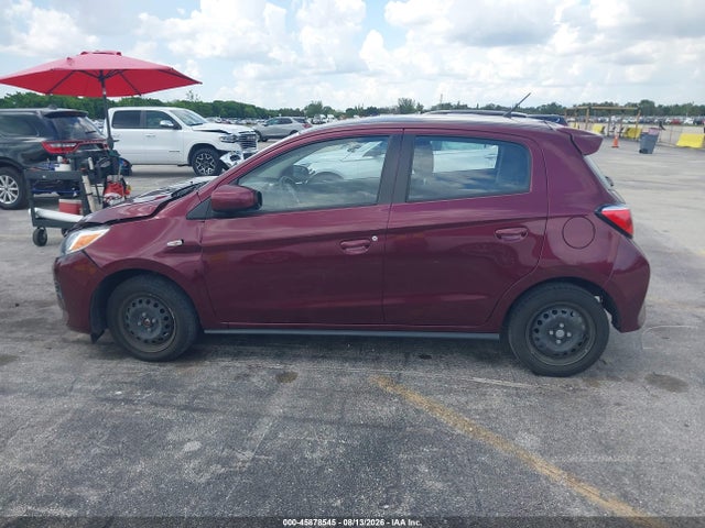 45878545 :رقم المزاد ، ML32AUHJXRH024592 vin ، 2024 Mitsubishi Mirage Es/le مزاد بيع