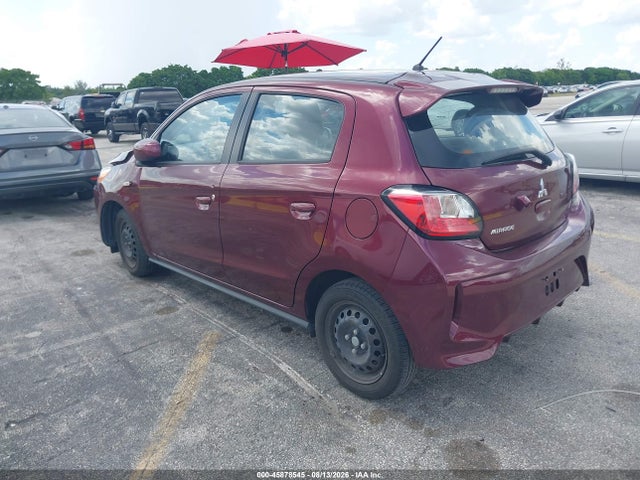 45878545 :رقم المزاد ، ML32AUHJXRH024592 vin ، 2024 Mitsubishi Mirage Es/le مزاد بيع