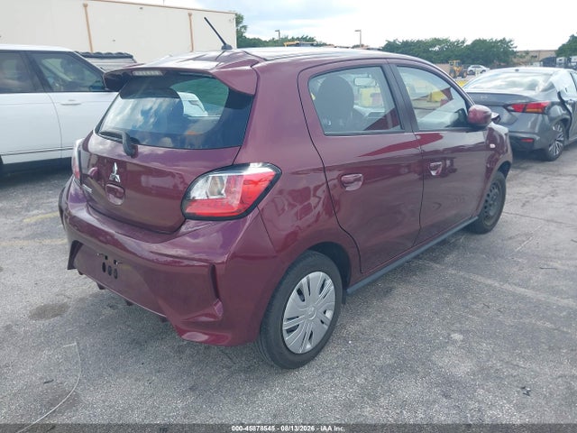 45878545 :رقم المزاد ، ML32AUHJXRH024592 vin ، 2024 Mitsubishi Mirage Es/le مزاد بيع