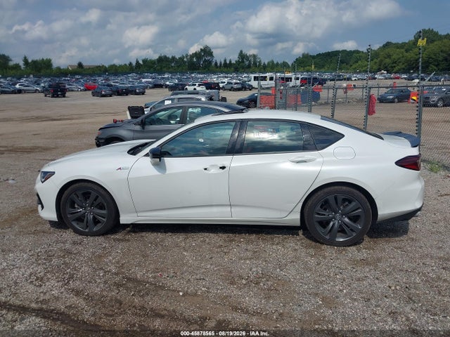 2022 Acura Tlx A-spec Package მანქანა იყიდება აუქციონზე, vin: 19UUB6F51NA002893, აუქციონის ნომერი: 45878565