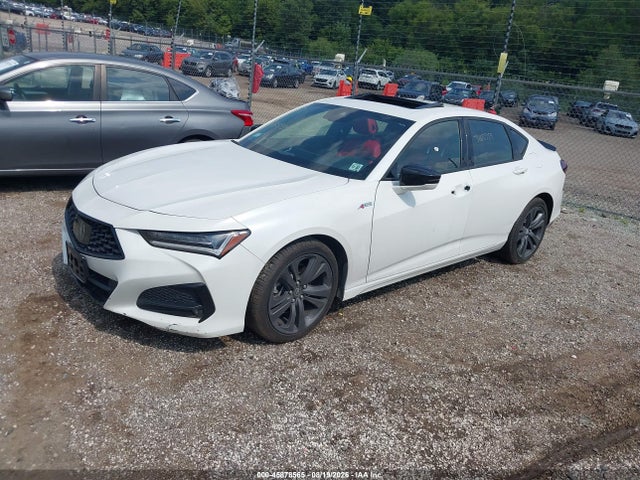 2022 Acura Tlx A-spec Package მანქანა იყიდება აუქციონზე, vin: 19UUB6F51NA002893, აუქციონის ნომერი: 45878565