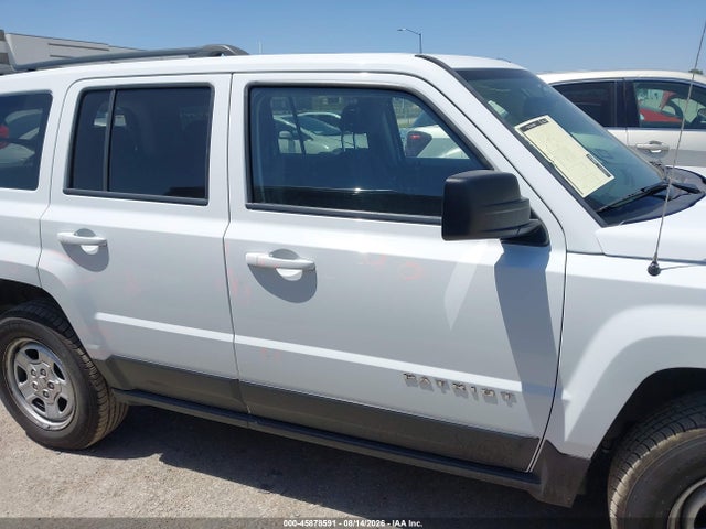 Aukcja sprzedaży 2016 Jeep Patriot Sport, vin: 1C4NJRBBXGD691594, numer aukcji: 45878591