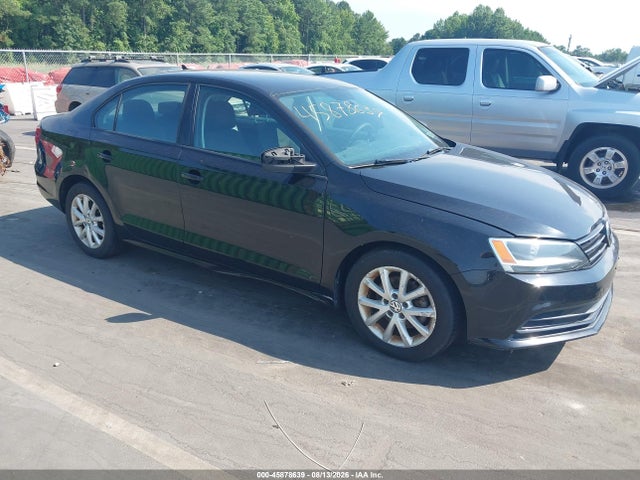 2015 Volkswagen Jetta 1.8t Se მანქანა იყიდება აუქციონზე, vin: 3VWD17AJ9FM228449, აუქციონის ნომერი: 45878639