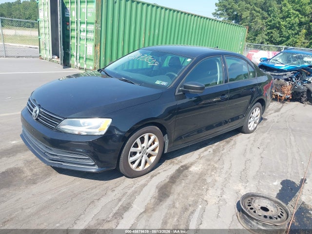 45878639 :رقم المزاد ، 3VWD17AJ9FM228449 vin ، 2015 Volkswagen Jetta 1.8t Se مزاد بيع