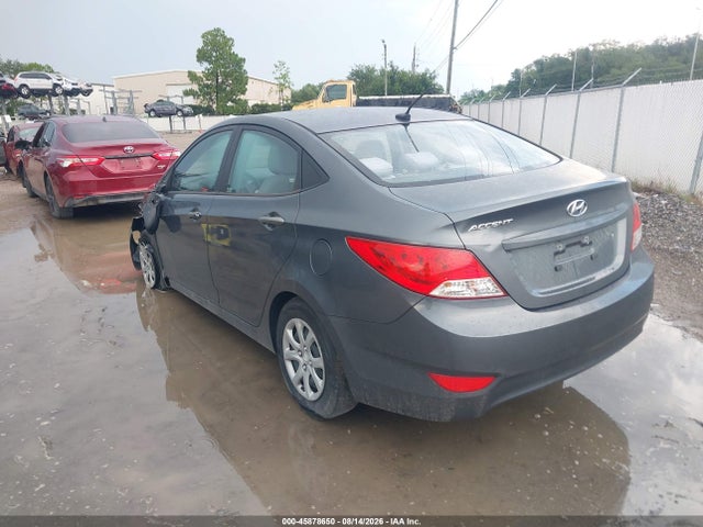2013 Hyundai Accent Gls მანქანა იყიდება აუქციონზე, vin: KMHCT4AEXDU355953, აუქციონის ნომერი: 45878650