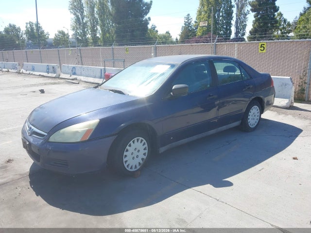 Auction sale of the 2006 Honda Accord 2.4 Vp, vin: 1HGCM56186A063883, lot number: 45878681