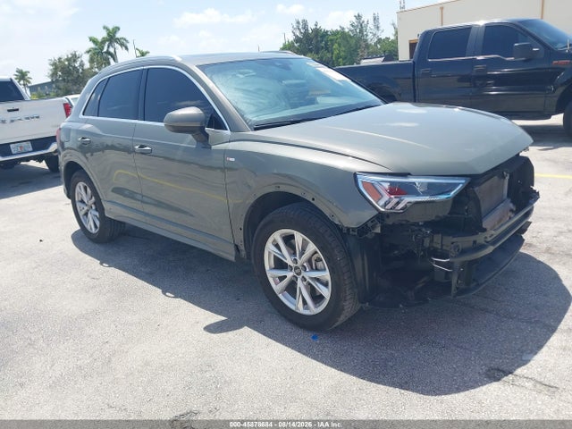 Auction sale of the 2025 Audi Q3 Premium 45 Tfsi S Line Quattro Tiptronic, vin: WA1DECF30S1019869, lot number: 45878684
