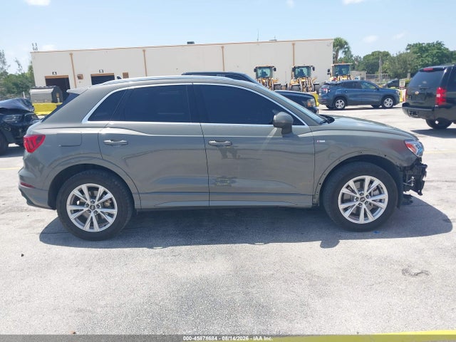 45878684 :رقم المزاد ، WA1DECF30S1019869 vin ، 2025 Audi Q3 Premium 45 Tfsi S Line Quattro Tiptronic مزاد بيع