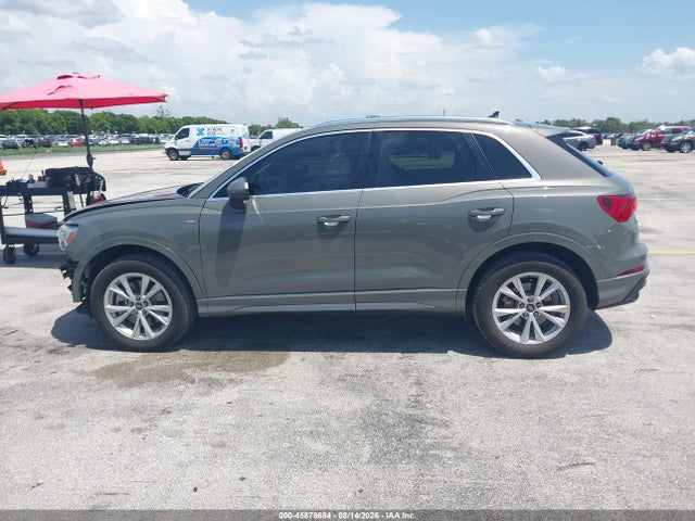 45878684 :رقم المزاد ، WA1DECF30S1019869 vin ، 2025 Audi Q3 Premium 45 Tfsi S Line Quattro Tiptronic مزاد بيع
