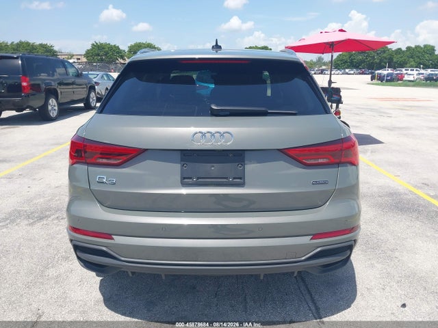45878684 :رقم المزاد ، WA1DECF30S1019869 vin ، 2025 Audi Q3 Premium 45 Tfsi S Line Quattro Tiptronic مزاد بيع