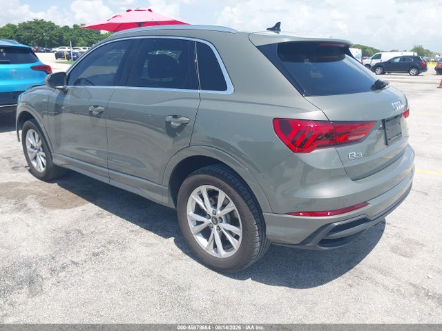 45878684 :رقم المزاد ، WA1DECF30S1019869 vin ، 2025 Audi Q3 Premium 45 Tfsi S Line Quattro Tiptronic مزاد بيع