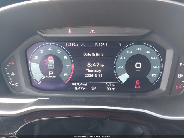 45878684 :رقم المزاد ، WA1DECF30S1019869 vin ، 2025 Audi Q3 Premium 45 Tfsi S Line Quattro Tiptronic مزاد بيع