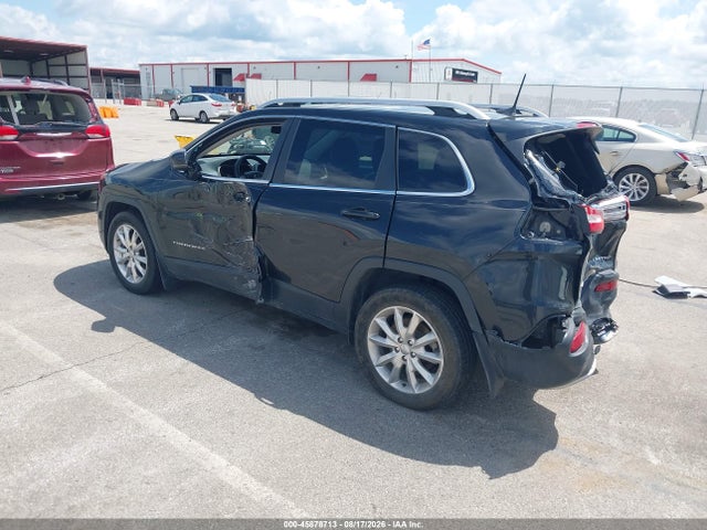 Aukcja sprzedaży 2016 Jeep Cherokee Limited, vin: 1C4PJMDS8GW104533, numer aukcji: 45878713