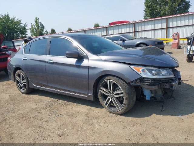 45878719 :رقم المزاد ، 1HGCR2F54GA178064 vin ، 2016 Honda Accord Sport مزاد بيع