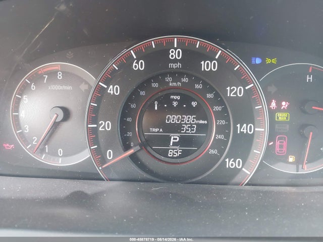 45878719 :رقم المزاد ، 1HGCR2F54GA178064 vin ، 2016 Honda Accord Sport مزاد بيع