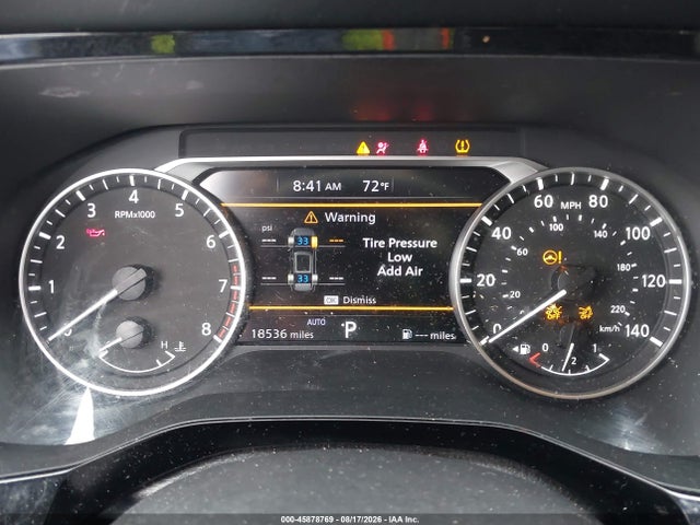 45878769 :رقم المزاد ، 5N1DR3BC7SC258741 vin ، 2025 Nissan Pathfinder Sv 4wd مزاد بيع