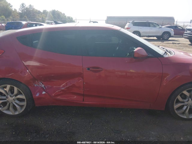 45878821 :رقم المزاد ، KMHTC6AD7DU140307 vin ، 2013 Hyundai Veloster Base W/gray مزاد بيع