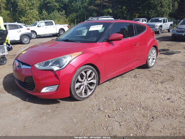45878821 :رقم المزاد ، KMHTC6AD7DU140307 vin ، 2013 Hyundai Veloster Base W/gray مزاد بيع