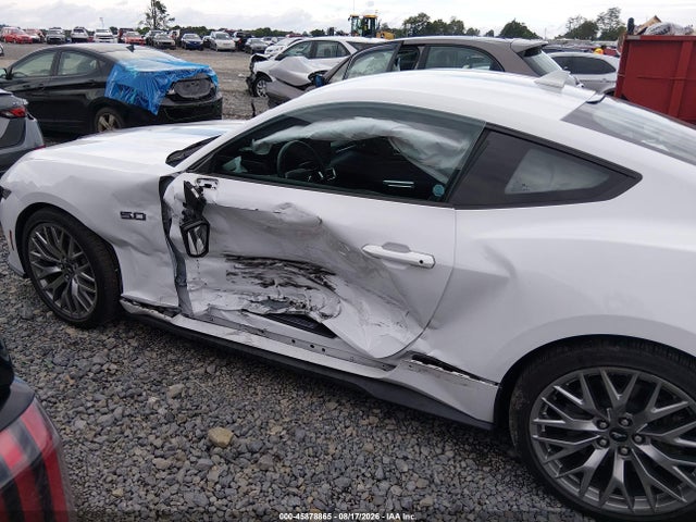 45878865 :رقم المزاد ، 1FA6P8CF6R5422154 vin ، 2024 Ford Mustang Gt Premium Fastback مزاد بيع