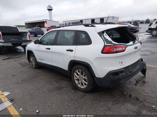 2015 Jeep Cherokee Sport მანქანა იყიდება აუქციონზე, vin: 1C4PJLAB8FW585073, აუქციონის ნომერი: 45878874