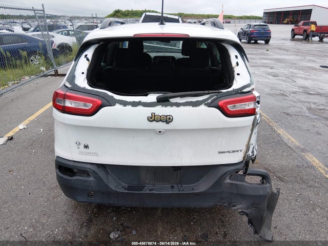 2015 Jeep Cherokee Sport მანქანა იყიდება აუქციონზე, vin: 1C4PJLAB8FW585073, აუქციონის ნომერი: 45878874