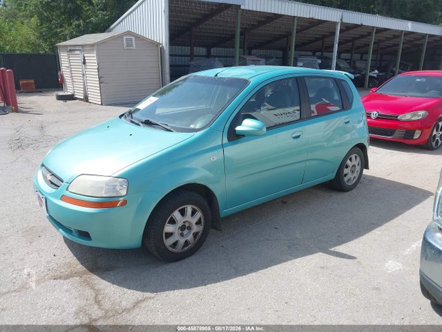 Продаж на аукціоні авто 2005 Chevrolet Aveo Lt, vin: KL1TG62635B485606, номер лоту: 45878905