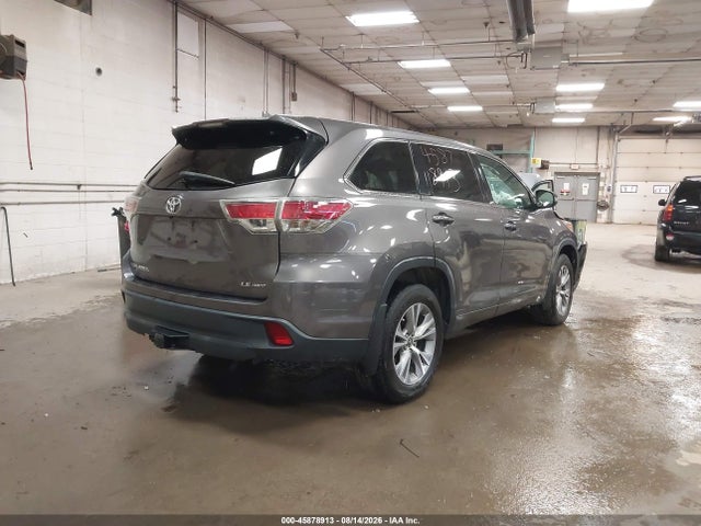 Aukcja sprzedaży 2016 Toyota Highlander Le Plus V6, vin: 5TDBKRFH2GS303521, numer aukcji: 45878913