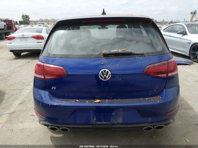 45878966 :رقم المزاد ، WVWVF7AU7JW197259 vin ، 2018 Volkswagen Golf R 2.0t W/dcc   Navigation مزاد بيع