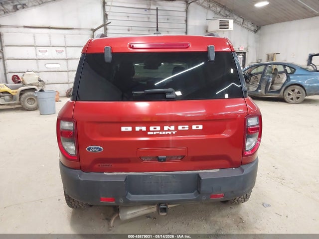 Продаж на аукціоні авто 2022 Ford Bronco Sport Big Bend, vin: 3FMCR9B67NRE06109, номер лоту: 45879031