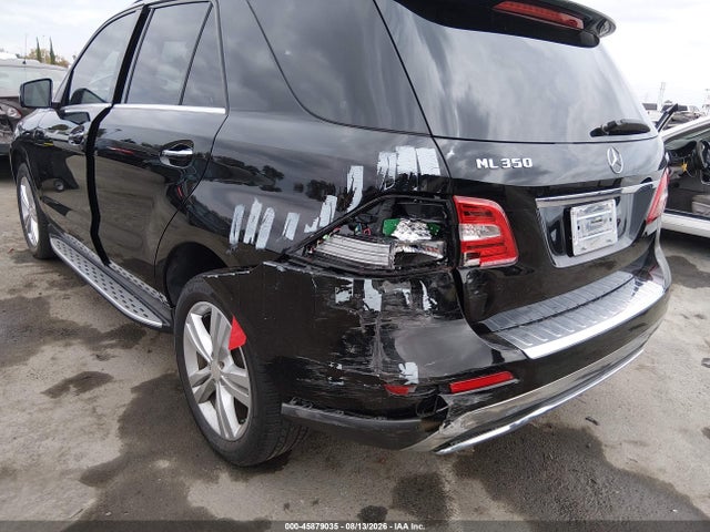 Aukcja sprzedaży 2013 Mercedes-benz Ml 350, vin: 4JGDA5JB5DA229989, numer aukcji: 45879035
