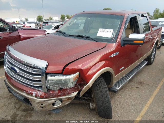 45879042 :رقم المزاد ، 1FTFW1ET1EKE39057 vin ، 2014 Ford F-150 Lariat مزاد بيع