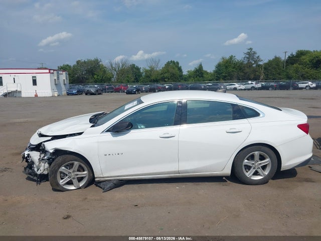 45879107 :رقم المزاد ، 1G1ZB5ST6NF188381 vin ، 2022 Chevrolet Malibu Fwd Ls مزاد بيع