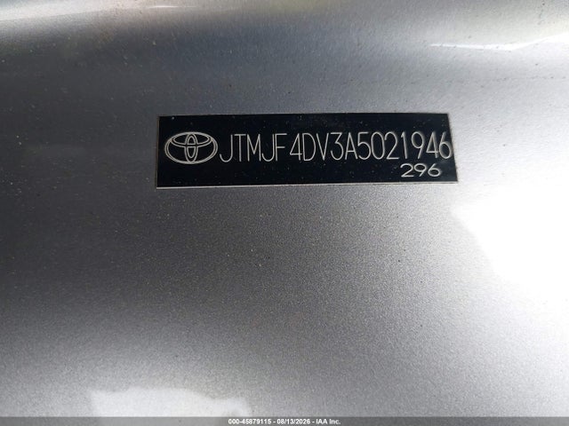 Продажа на аукционе авто 2010 Toyota Rav4, vin: JTMJF4DV3A5021946, номер лота: 45879115