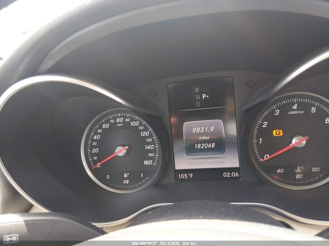 45879137 :رقم المزاد ، 55SWF4JBXGU114811 vin ، 2016 Mercedes-benz C 300 مزاد بيع