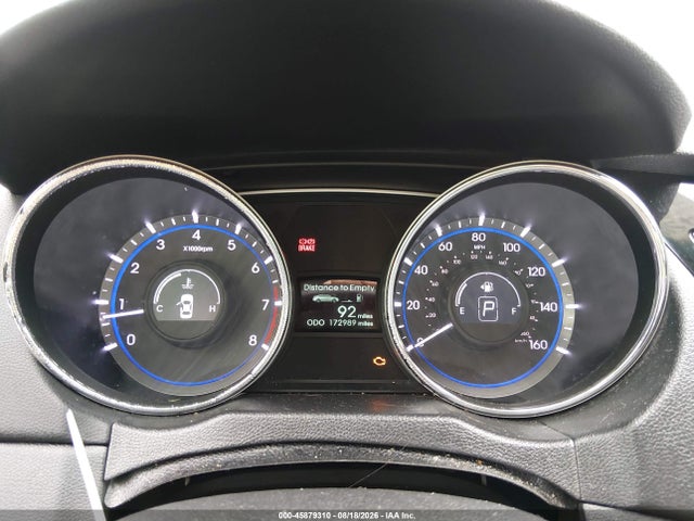 2013 Hyundai Sonata Limited 2.0t მანქანა იყიდება აუქციონზე, vin: 5NPEC4AB5DH800550, აუქციონის ნომერი: 45879310